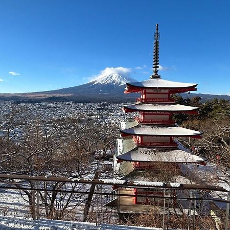 Guest House Fuji No Yado Akebono Building A - Vacation Stay 74316V Fujiyoshida Exterior foto